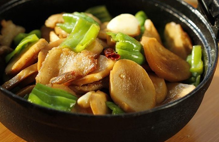 比肉好吃的素菜，幹鍋杏鮑菇，健康美味的家常素菜菜譜